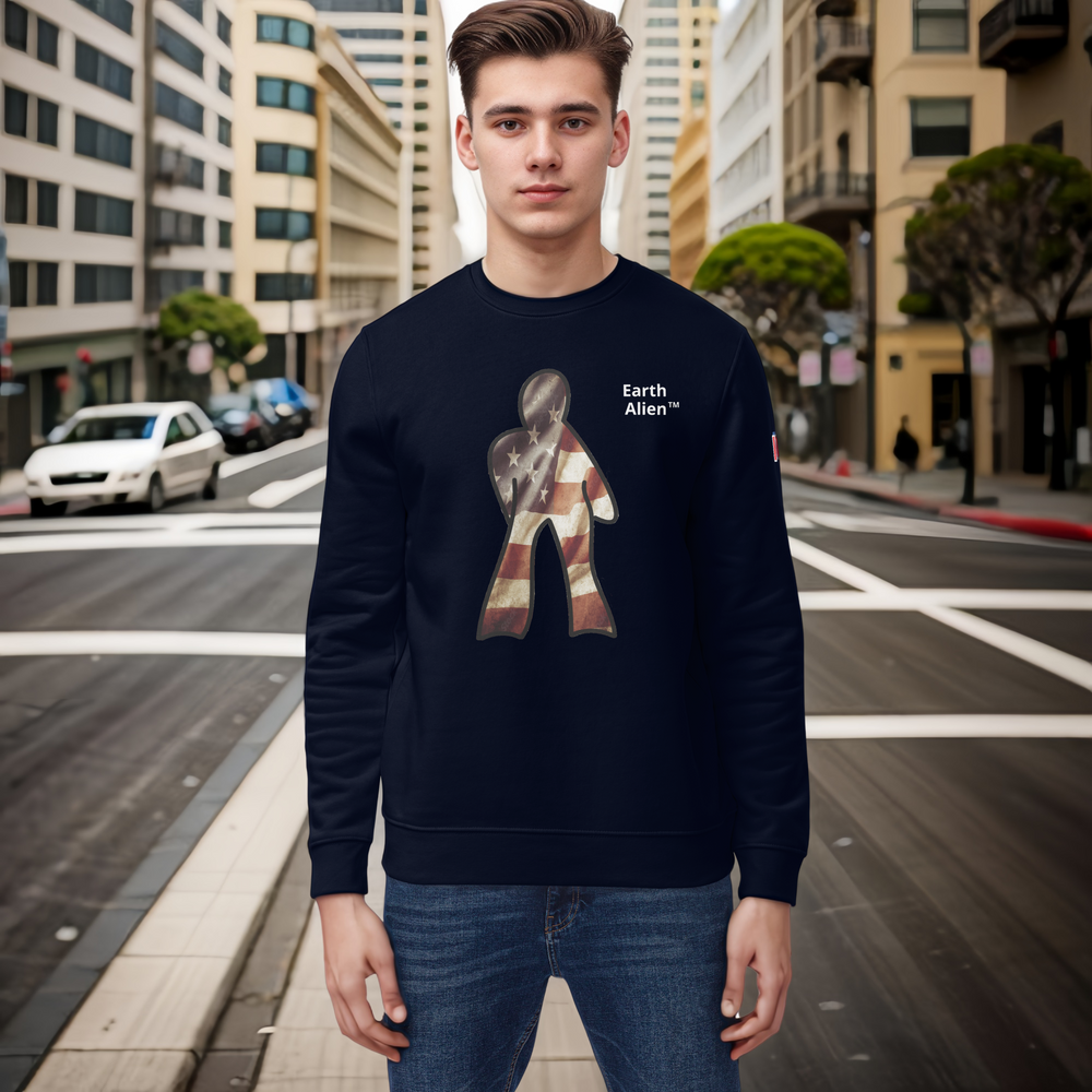 Unisex eco American Alien sweatshirt