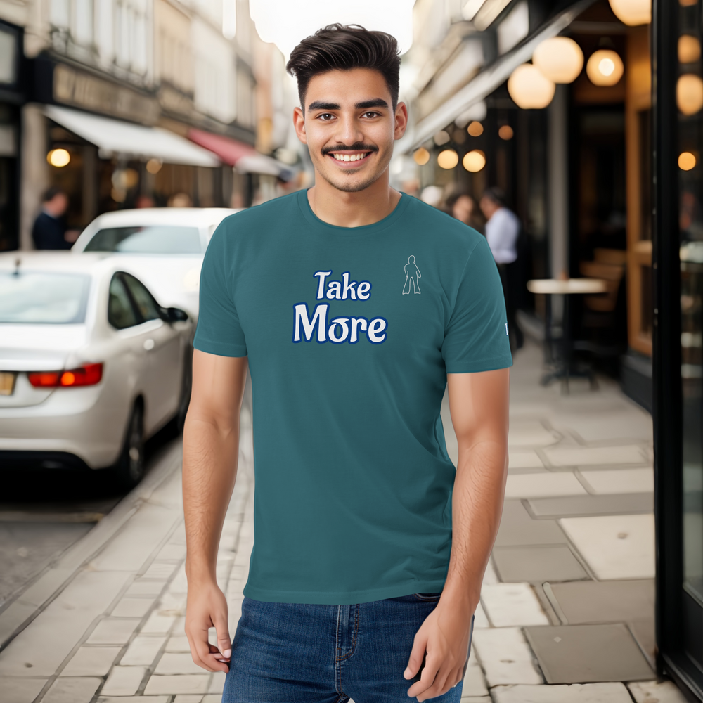 Unisex organic cotton Take More t-shirt