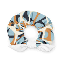 Recycled Alien Skin Scrunchie White