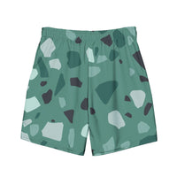 Men's Aqua Alien Green swim trunks