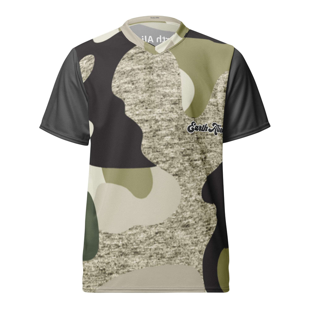 Recycled unisex sports Alien Camo jersey