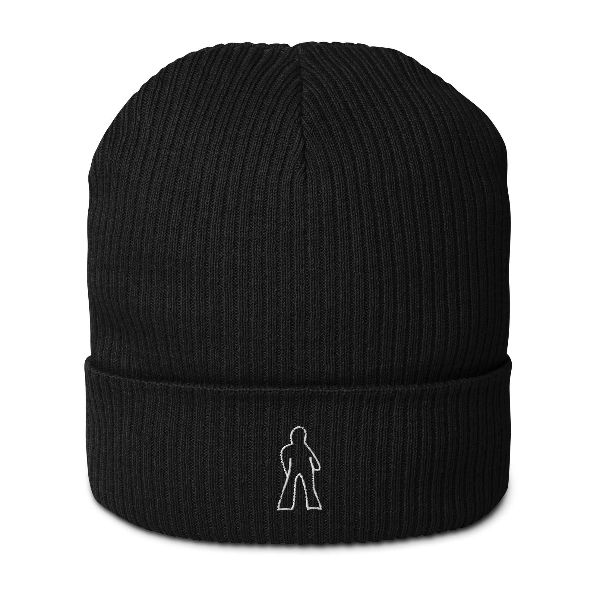 Organic ribbed AG Alien beanie