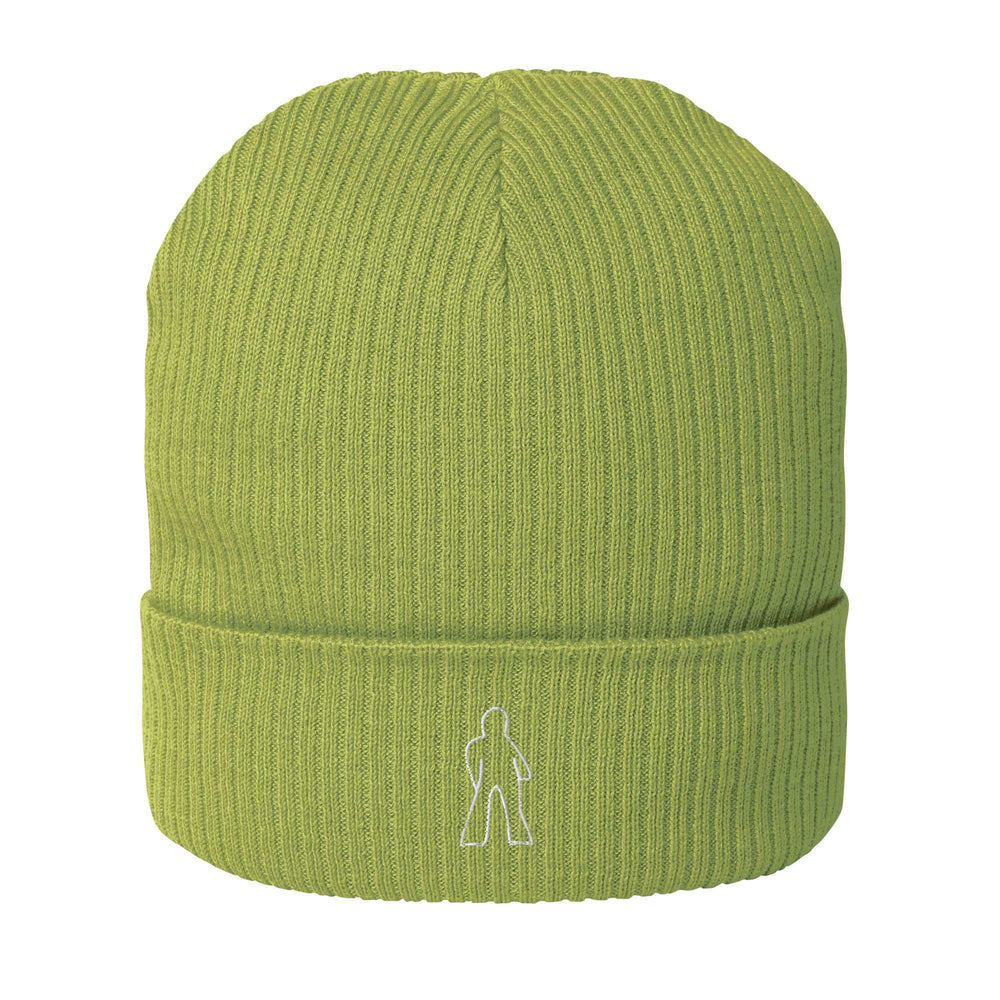 Organic ribbed AG Alien beanie