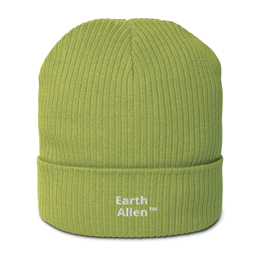 Organic ribbed AG Alien TM beanie