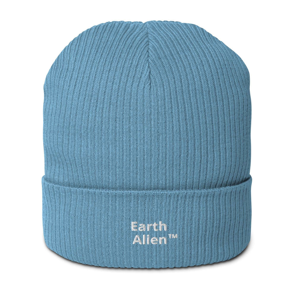 Organic ribbed AG Alien TM beanie