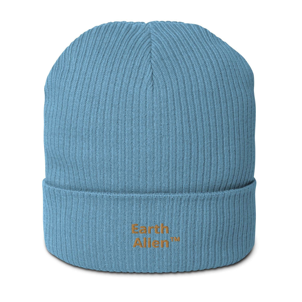 Organic ribbed AU Alien TM beanie