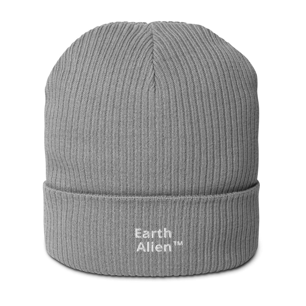 Organic ribbed AG Alien TM beanie