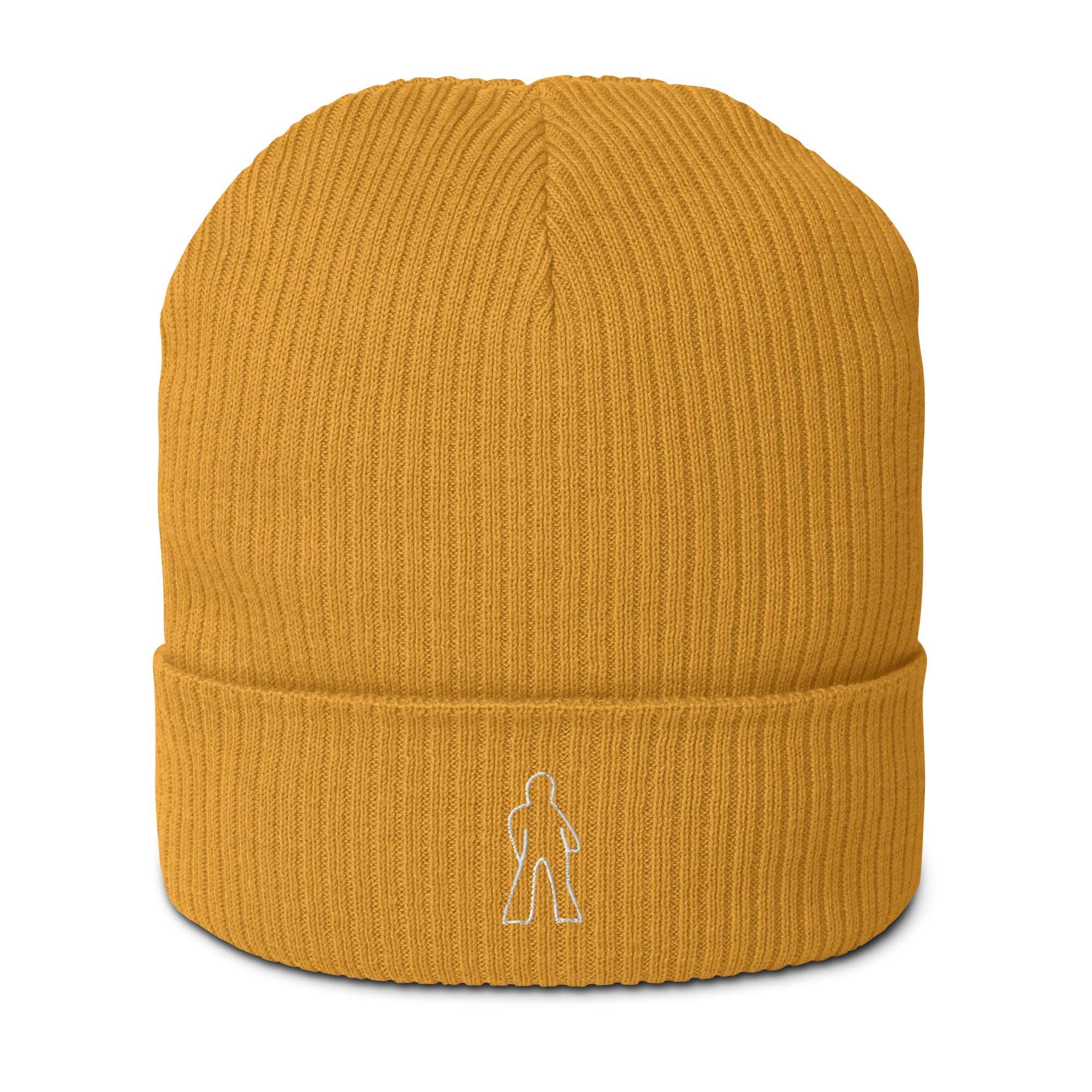 Organic ribbed AG Alien beanie