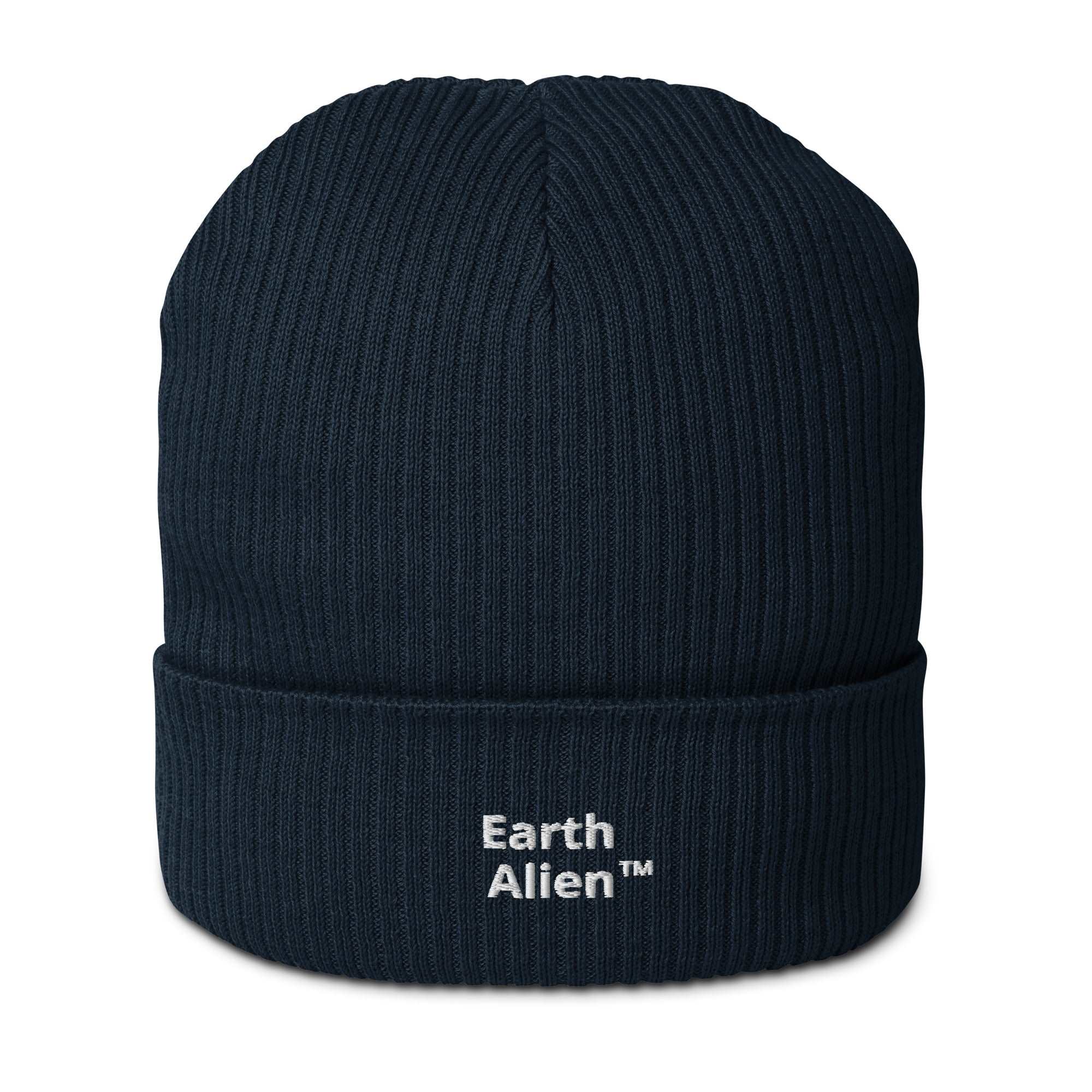 Organic ribbed AG Alien TM beanie