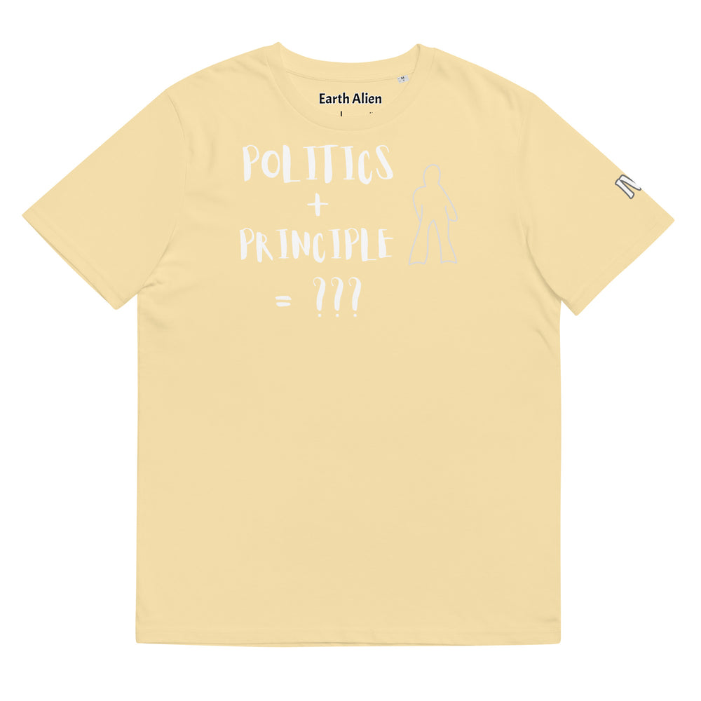 Unisex organic cotton Politics t-shirt