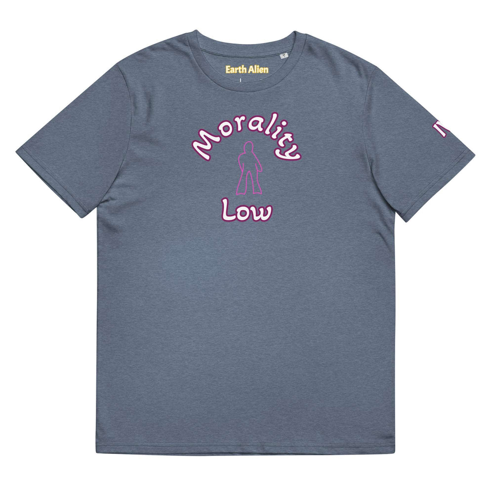 Unisex organic cotton Morality Low t-shirt