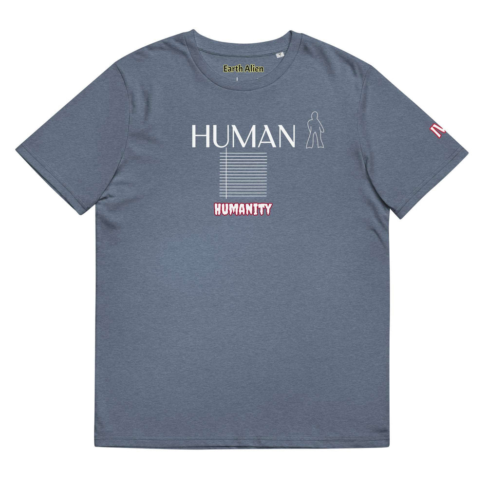 Unisex organic cotton Human t-shirt