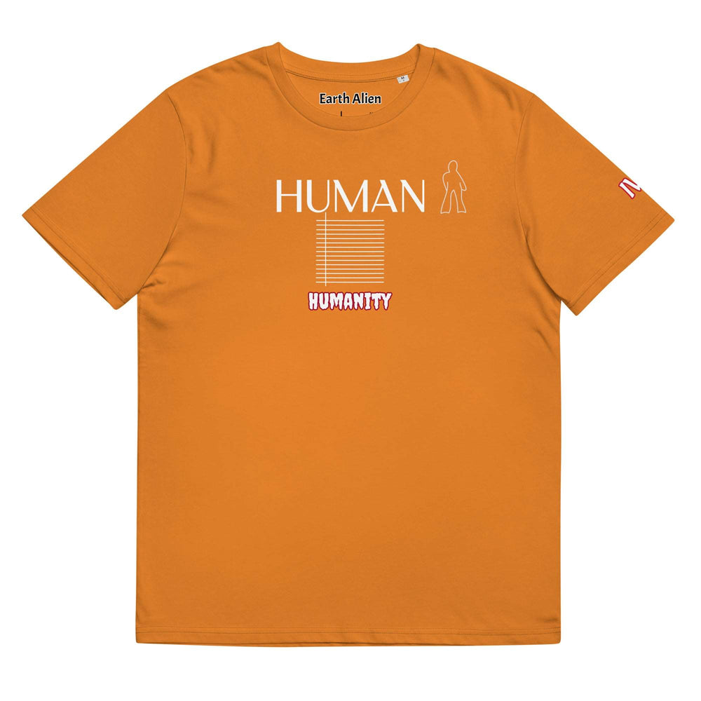 Unisex organic cotton Human t-shirt