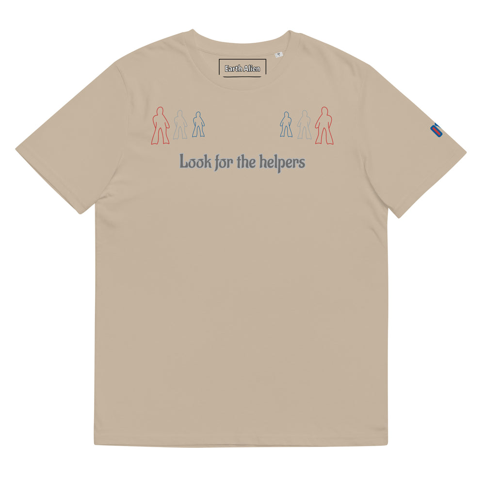 Unisex organic cotton Helpers t-shirt