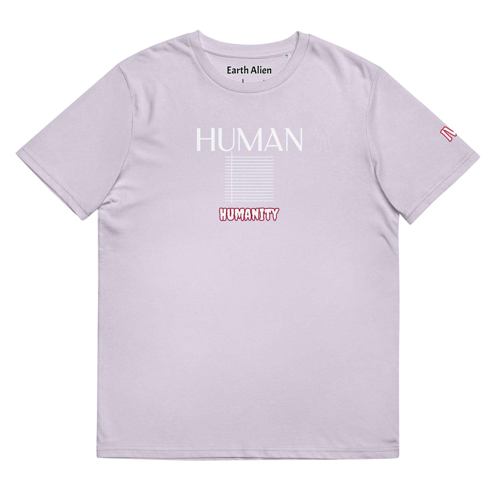 Unisex organic cotton Human t-shirt