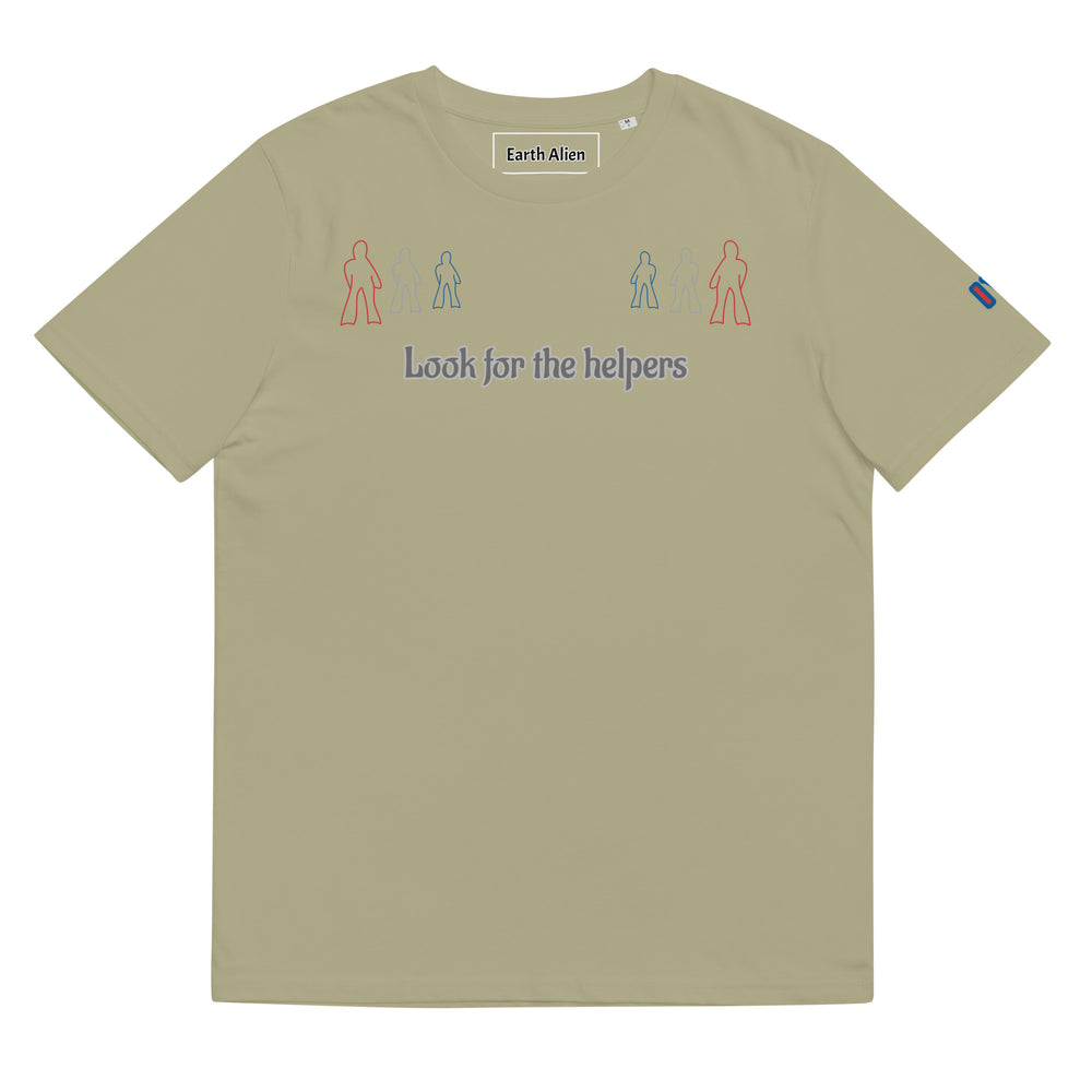 Unisex organic cotton Helpers t-shirt