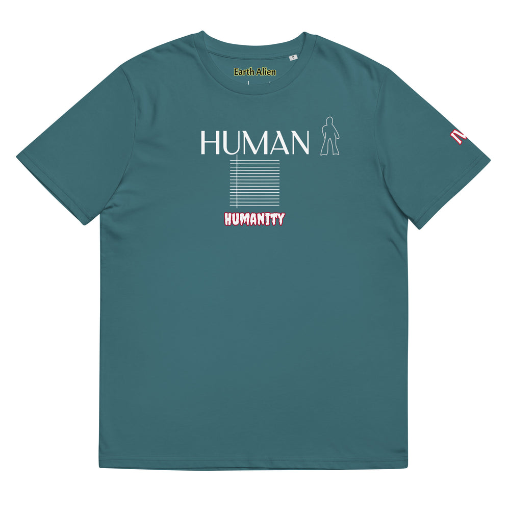 Unisex organic cotton Human t-shirt